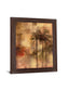 Amber Tropics - 28" x 34" Framed Wall Art - Gold