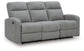 Gauntlet - 2 Pc. - Reclining Sofa And Loveseat - Sterling