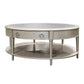 Kasa - Coffee Table - Sintered Stone Top & Champagne
