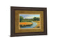 California Orange By Julie Peterson - Framed Print Wall Art - Gold