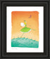Felicity Wishes IV By Emma Thomson - Framed Print Wall Art - Orange