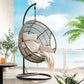 Vasant - Hanging Chair - Beige Fabric & Rope