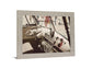 Retro Roadway Charm - 28" x 34" Framed Wall Art - Beige
