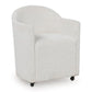Radkin - Dining Upholstered Arm Chair (Set of 2) - Off White