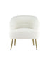 Trezona - Accent Chair - White Teddy Sherpa