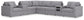 Modmax - L-Shaped Sectional - Granite
