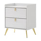 Zeena - Nightstand - White