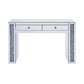 Noralie - Vanity Desk - Faux Diamonds & Mirrored