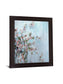 Petal Mist - 28" x 34" Framed Wall Art - Light Blue