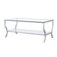 Saide - Rectangular Glass Top Table