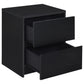 Westpark - 2-Drawer Nightstand LED Lights And USB