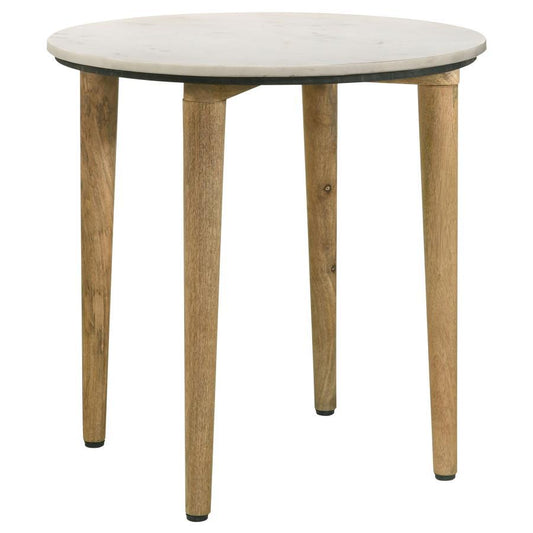 Aldis - Round Marble Top Table