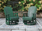 Shell Beach - Swivel Glider Chair - Green