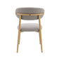 Kacey - Side Chair (Set of 2) - Gray Boucle & Natural