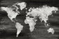 Small - Industrial World Map By Natalie Carpentieri - Dark Gray