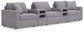 Modmax - Straight Sectional - Granite