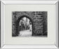 Bicycle Of Riquewihr By Monte Nagler - Mirror Framed Print Wall Art - Dark Gray