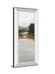 River Journey By Megan Lightell - Mirror Framed Print Wall Art - Gray