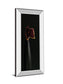 Calla In Ebony By Steven Mitchell - Mirror Framed Print Wall Art - Black