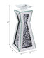 Noralie - Candle Holder (Set of 2) - Mirrored, Faux Diamonds