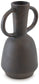 Aadeen - Vase - 14" - Distressed Brown