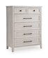 Darbonton - Six Drawer Chest - Dove White