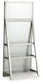Evesen - Floor Standing Mirror With Storage - Champagne