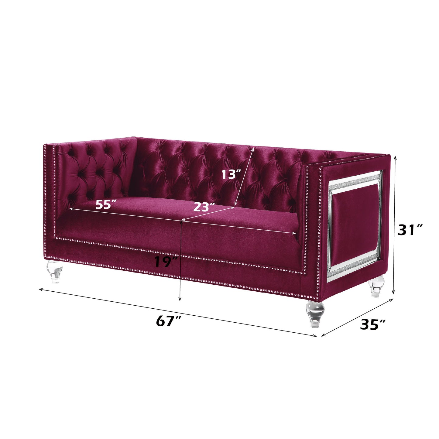 Heibero - Loveseat