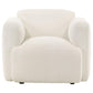Dorset - Fabric Upholstered Round Track Arm Accent Chair
