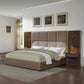 Marcelino - Nightstand With Wall Pier (EK) - Cherry Oak