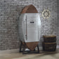 Brancaster - Wine Cooler - Retro Brown Top Grain Leather & Aluminum