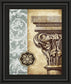 Fomanesque I By Michael Marcon - Framed Print Wall Art - Beige