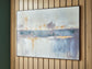 Gatesford - Wall Art - Blue / White / Tan