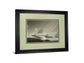 Sea Spray Il By Michael Kahn - Framed Print Wall Art - Gray
