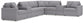 Modmax - L-Shaped Sectional - Granite
