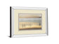 Golden By Marvin Pelkey - Mirror Framed Print Wall Art - Beige