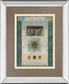 Romanesque Il By Douglas - Mirror Framed Print Wall Art - Light Brown