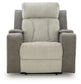 WhipLash - Power Recliner With Adj Headrest - Sisal