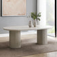 Laela - Dining Table - Bone White