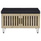 Brixton - 2-Door Padded Entryway Shoe Storage Bench