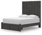 Fraluna - Panel Storage Bed