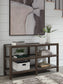 Kallenny - Sofa Table - Brown / Gray