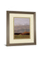 Trees Above The River By M. Bohne - Framed Print Wall Art - Light Brown