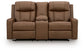 Mackmenville - Double Reclining Loveseat With Console