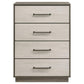 Fenwick - 4-Drawer Chest Of Drawers - Gray Oak