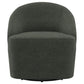 Leon - Upholstered Barrel Accent Swivel Chair