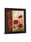 Crimson Solstice - 28" x 34" Framed Wall Art - Red