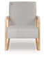 Wychworth - Accent Chair - Gray / Natural