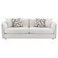Yolanda - Sofa With 4 Pillows - Beige Chenille