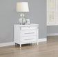 Gracemont - 3-Drawer Bedroom Nightstand Bedside Table - White